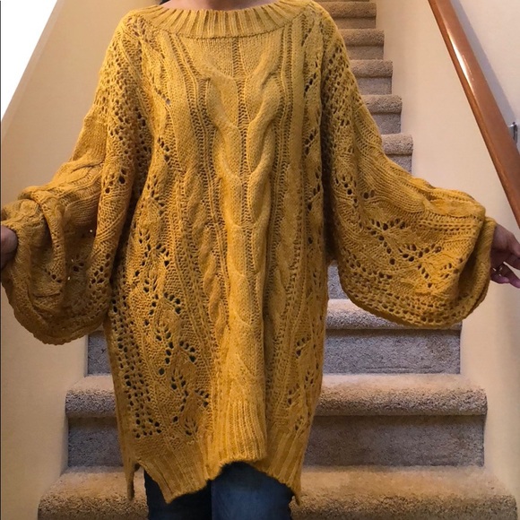 LAST ONE ‼️Oversized Knit Sweater ✨FINAL PRICE - Picture 3 of 5